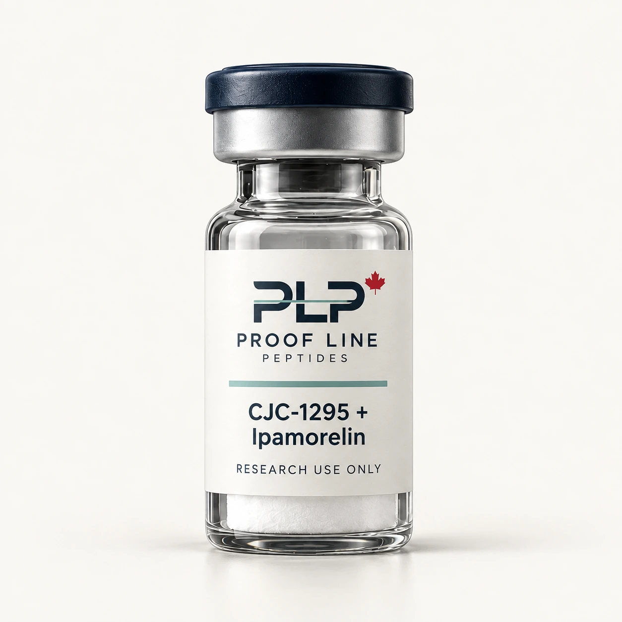 CJC-1295 + Ipamorelin Proof Line Peptides vial render