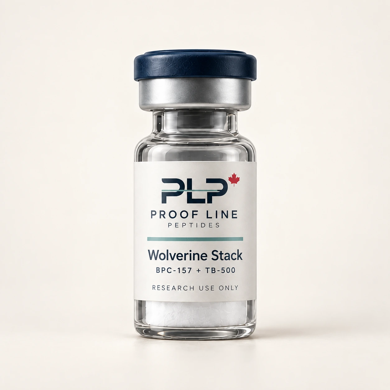 Wolverine Stack Proof Line Peptides vial render